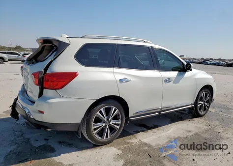 2020 Nissan Pathfinder Platinum z USA, uszkodzony, nr VIN 5N1DR2DN7LC616740